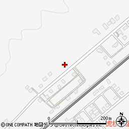 北海道白老郡白老町虎杖浜420-235周辺の地図