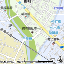 錦町福祉ホーム周辺の地図