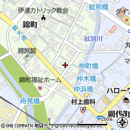 ピザ・テンフォー伊達店周辺の地図