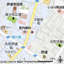 伊達進学セミナー周辺の地図