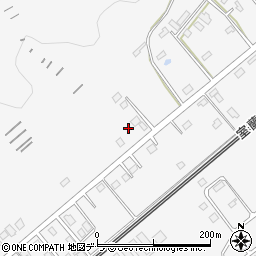 北海道白老郡白老町虎杖浜420-513周辺の地図