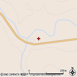 北海道山越郡長万部町茶屋川115周辺の地図