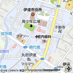 北海道伊達市鹿島町33-6周辺の地図