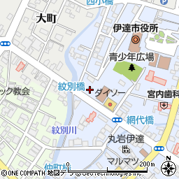 北海道伊達市鹿島町57-2周辺の地図