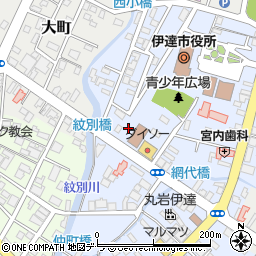 北海道伊達市鹿島町57-3周辺の地図