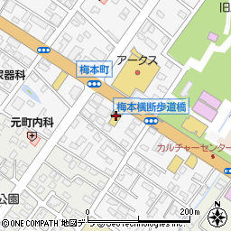 札幌トヨタ自動車　伊達店周辺の地図