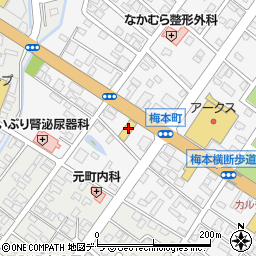 北海道日産自動車伊達店周辺の地図