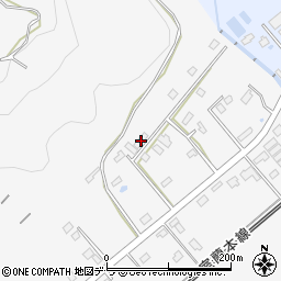 北海道白老郡白老町虎杖浜420-149周辺の地図