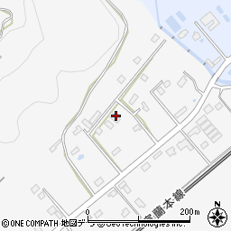 北海道白老郡白老町虎杖浜420-169周辺の地図