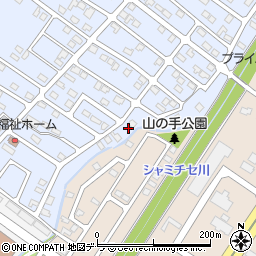 北海道伊達市竹原町6-3周辺の地図