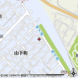 北海道伊達市山下町138-67周辺の地図