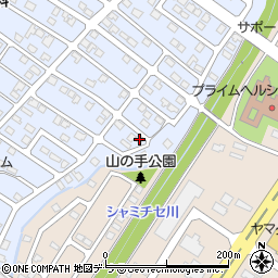 北海道伊達市竹原町10-12周辺の地図