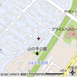 北海道伊達市竹原町10-6周辺の地図