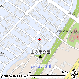 北海道伊達市竹原町10-5周辺の地図