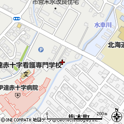 北海道伊達市末永町81-37周辺の地図