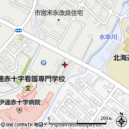 北海道伊達市末永町81-28周辺の地図