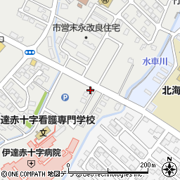 北海道伊達市末永町81-26周辺の地図