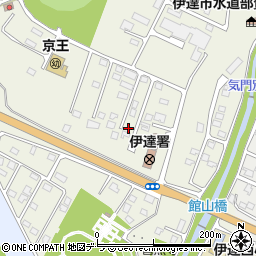 北海道伊達市館山町12-23周辺の地図