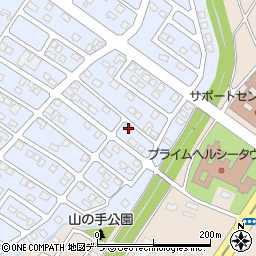 北海道伊達市竹原町13-25周辺の地図