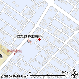 北海道伊達市竹原町31-11周辺の地図