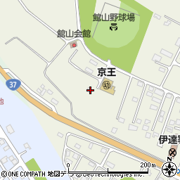 北海道伊達市館山町16周辺の地図