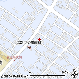 北海道伊達市竹原町31周辺の地図
