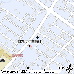 北海道伊達市竹原町31-21周辺の地図