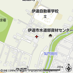 北海道伊達市館山町35-18周辺の地図
