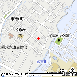 北海道伊達市末永町94-61周辺の地図