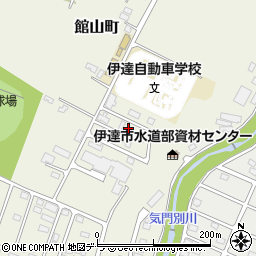 北海道伊達市館山町36周辺の地図