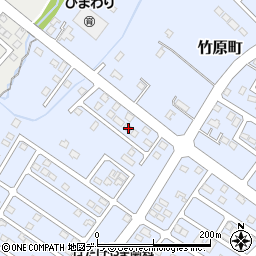 北海道伊達市竹原町53-22周辺の地図