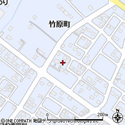 北海道伊達市竹原町23-5周辺の地図