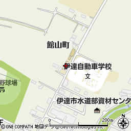 北海道伊達市館山町37-8周辺の地図