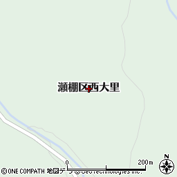 北海道久遠郡せたな町瀬棚区西大里周辺の地図