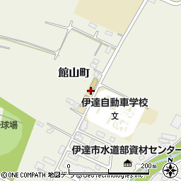 北海道伊達市館山町37周辺の地図