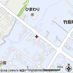 北海道伊達市竹原町53-34周辺の地図