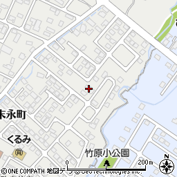北海道伊達市末永町101-13周辺の地図