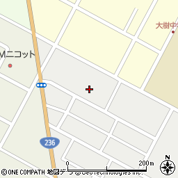 北海道広尾郡大樹町日方406周辺の地図