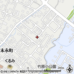 北海道伊達市末永町101-12周辺の地図