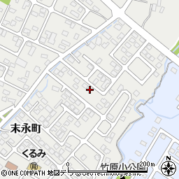 北海道伊達市末永町101-10周辺の地図