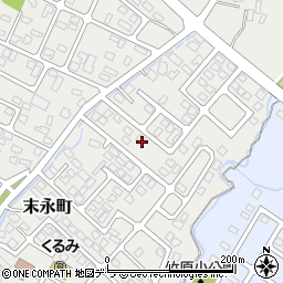 北海道伊達市末永町101-9周辺の地図