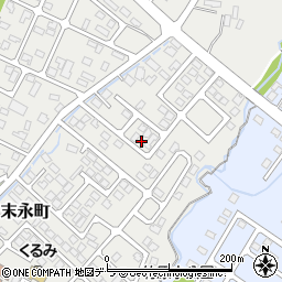 北海道伊達市末永町101-28周辺の地図