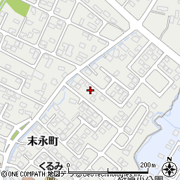 北海道伊達市末永町101-6周辺の地図
