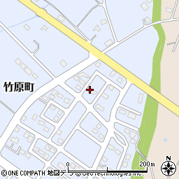 北海道伊達市竹原町77-41周辺の地図