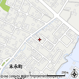 北海道伊達市末永町101-37周辺の地図
