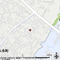 北海道伊達市末永町101-33周辺の地図