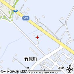 北海道伊達市竹原町73周辺の地図