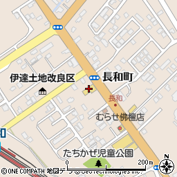 室蘭ダイヤモータース伊達店周辺の地図