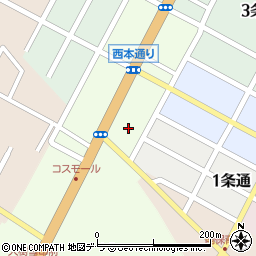 北海道広尾郡大樹町西本通33周辺の地図