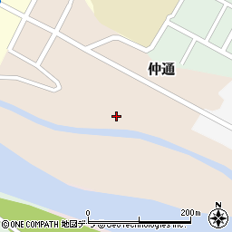 北海道広尾郡大樹町仲通周辺の地図